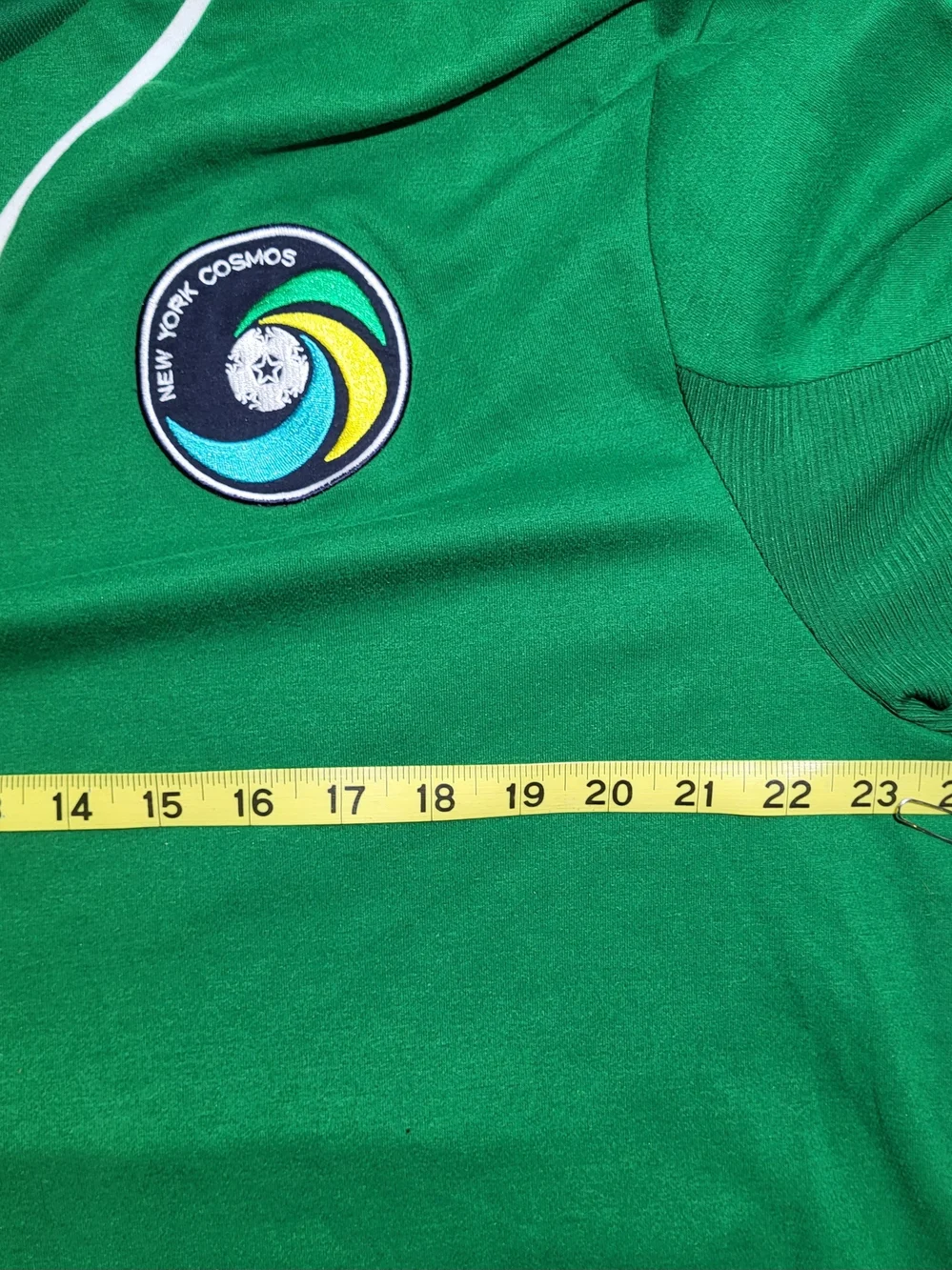 Umbro Rare 2011 New York Cosmos Green Long Sleeve Henley